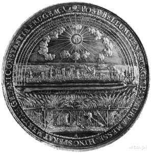 medal sygnowany h (Jan Höhn jun.) wybity w 1660 roku z ...