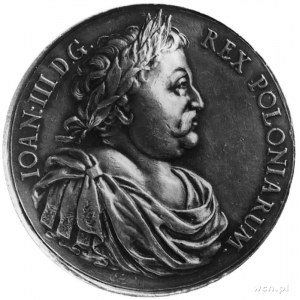 medal sygnowany H (Jan Höhn jun.) wybity w 1683 roku z ...