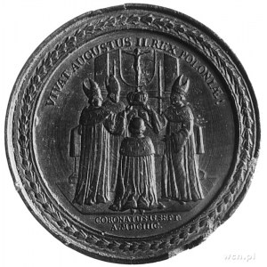 medal warcabowy sygnowany MB, pocz. XVIII w.,- Martin B...