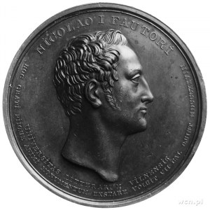 medal sygnowany G TEODOR TOLSTOI, wybity w 1828 roku z ...