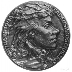 medal autorstwa Franciszka Kalfasa (medalier warszawski...