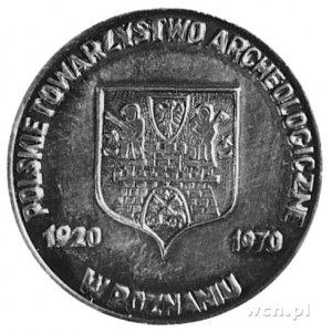 medal pamiątkowy nie sygnowany wybity w 1970 roku stara...