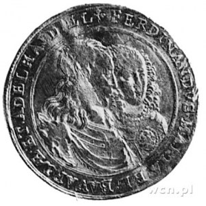 Ferdynand Maria 1651-1679, 3 dukaty 1652, Aw: Popiersia...