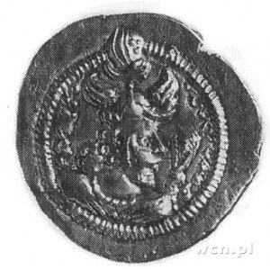Peroz, drachma (457-483), Aw: Popiersie w prawo, Rw: Oł...