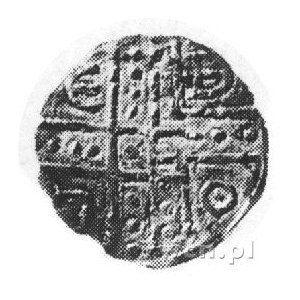 denar jednostronny, mennica Wrocław 1185/1190-1201; Krz...