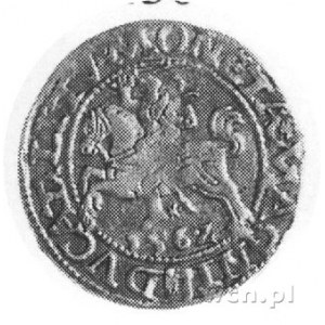 półgrosz 1562, Wilno, j.w., Gum.603, Kurp.727 R6, rzadk...