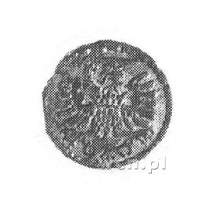 denar 1585, Gdańsk, Aw: Orzeł, Rw: Herb Gdańska, Gum.78...