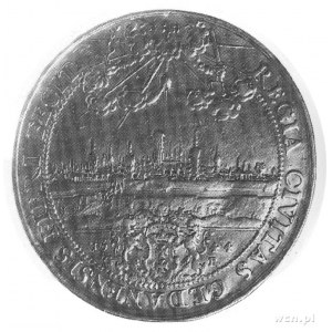 8 dukatów 1644, Gdańsk (donatywa), Aw: Półpostać króla ...