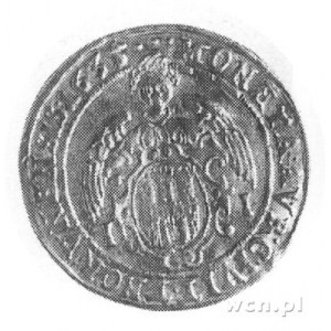 dukat 1635, Toruń, Aw: Popiersie w koronie i napis, Rw:...