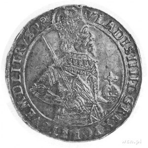 talar 1633, Toruń, Aw: Półpostać króla w zbroi, koronie...