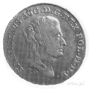 2 złote 1787, Warszawa, Aw: Głowa i napis, Rw: Wielopol...