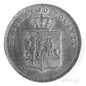 2 złote 1831, Warszawa, Aw: Tarcza herbowa i napis, Rw:...