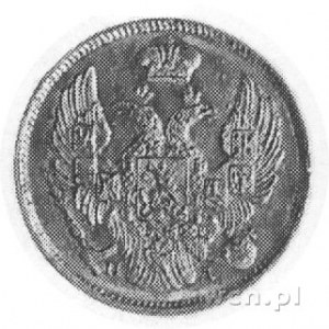 3 ruble= 20 złotych 1837, Petersburg, j.w., Plage 305, ...