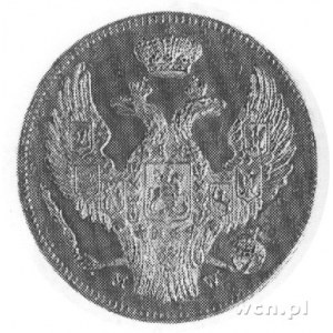 30 kopiejek= 2 złote 1839, Warszawa, Aw: Orzeł carski, ...