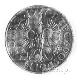 2 grosze 1927 jak moneta obiegowa, wybito 100 sztuk, sr...