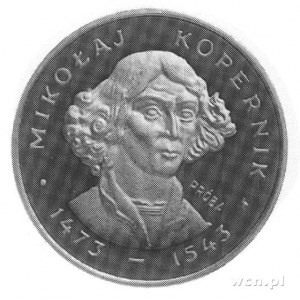 100 złotych 1973, mała głowa Kopernika, wybito 1222 szt...