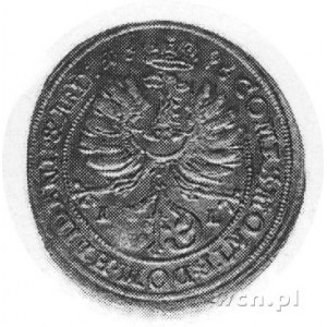 3 krajcary 1696, Oleśnica, Aw: Popiersie i napis, Rw: O...