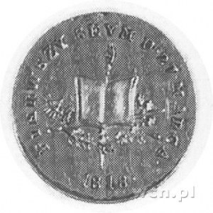 medal wybity w 1818 r. z okazji inauguracji posiedzenia...