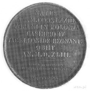 medal z serii sławnych ludzi autorstwa Duranda i Vivier...