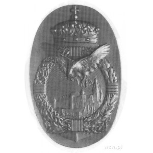 medal owalny z Matką Boską z 1914 r., Aw: Półpostać Mat...