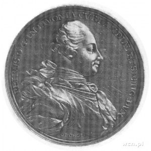Piotr Biron 1769-1795, medal autorstwa Nicolasa Georgi-...