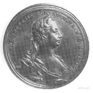 cesarzowa Maria Teresa- medal wybity z okazji rozpoczęc...
