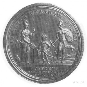 cesarzowa Maria Teresa- medal wybity z okazji rozpoczęc...