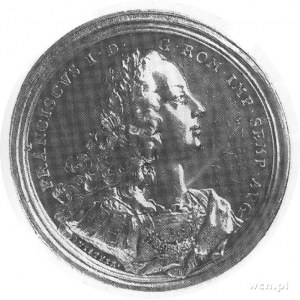 cesarz Franciszek I, medal autorstwa Vestnera wybity z ...