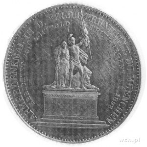 medal autorstwa A. Boerscha z okazji budowy Pomnika Arm...