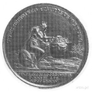 medal z okazji śmierci księcia Maksymiliana Juliusza Le...