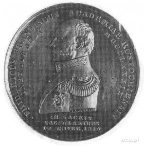 medal z okazji 400-lecia Uniwersytetu w Rostoku z roku ...