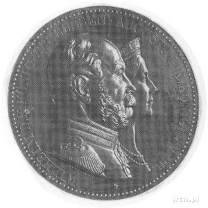 medal sygn. Kullrich z okazji jubileuszu małżeństwa Wil...