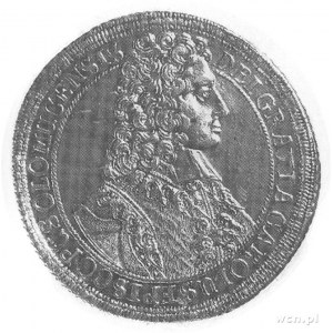 talar 1707, Aw: Popiersie arcybiskupa, w otoku napis, R...