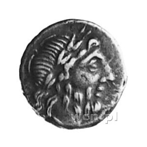 Cn. Lentulus Clodianus (88 p.n.e.), quinar, Aw: Głowa J...