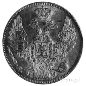 30 kopiejek=2 złote 1840, Warszawa, Aw: Orzeł carski, R...
