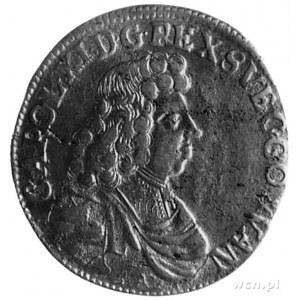 2/3 talara (gulden) 1683, Szczecin, Aw: Popiersie i nap...
