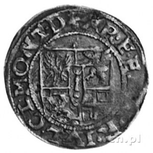 grosz 1613, Drezdenko, Aw: Jabłko królewskie i napis, R...