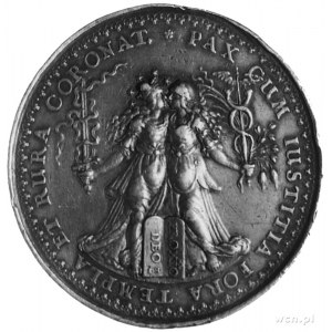 Rozejm w Sztumskiej Wsi 1635- medal autorstwa S. Dadler...
