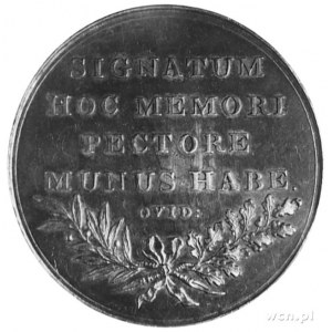 medal pamiątkowy b.d., sygnowany IPH (Jan Filip Holzhae...