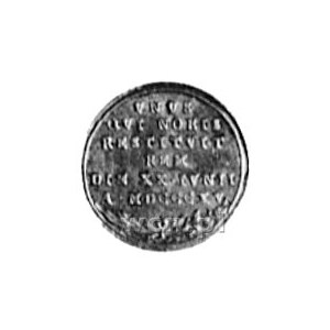 medalik niesygn, wybity w 1815 roku dla upamiętnienia r...