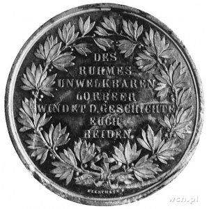 medal wybity w 1849 roku ku czci bohaterów Powstania Wę...
