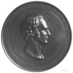 medal sygnowany A.BOVY wybity w 1859 roku nakładem Komi...