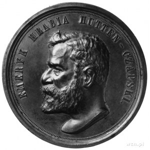 medal sygnowany BARTOSZEWICZ, wybity w 1896 roku w firm...