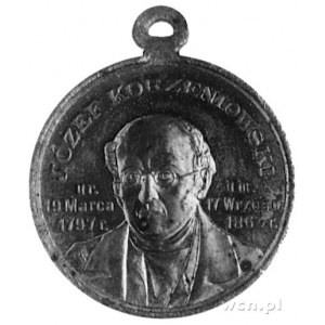 medalik z uszkiem wybity w 1897 roku w firnie Gerlach i...