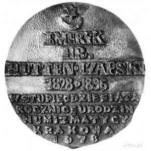 medal sygnowany A. KOSTRZEWA, lany i cyzelowany wykonan...