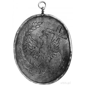 medalion z okresu Powstania Styczniowego, Aw: Wizerunek...