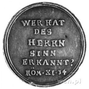 Hamburg, medal niesygn, wybity w 1744 roku z okazji poj...