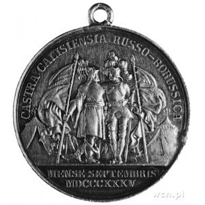 Prusy- medal z dolutowanym uchem sygn. L.HELD F., G.LOO...