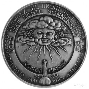 medal Karla Goetza wybity w 1910 r. z okazji pojawienia...