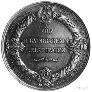 Saksonia- medal sygnowany TH.MARTIN wybity w 1894 r., z...